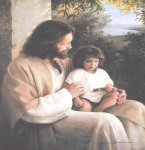 Bíblica Jesús y un niño...jpg