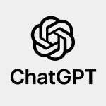Logo de ChatGPT en gris y negro.png