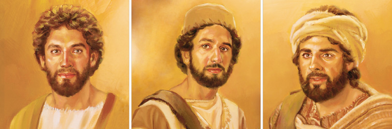 Santiago (hijo de Alfeo), Tomás y Mateo
