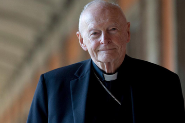 El cardenal estadounidense Theodore Edgar McCarrick fotografiado en Roma el 13 de febrero del 2013