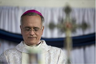 Monseñor Silvio Báez, azrobispo auxiliar de Managua, fue trasladado a Roma Monseñor Silvio Báez, azrobispo auxiliar de Managua, fue trasladado a Roma