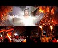 Resultado de imágenes de descenso del Fuego Santo milagro