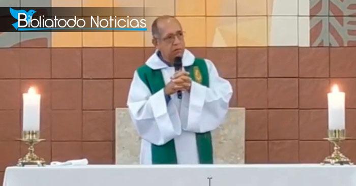 Sacerdote brasileño les desea la muerte a los que no asisten a misa durante la pandemia Sacerdote brasileño les desea la muerte a los que no asisten a misa durante la pandemia