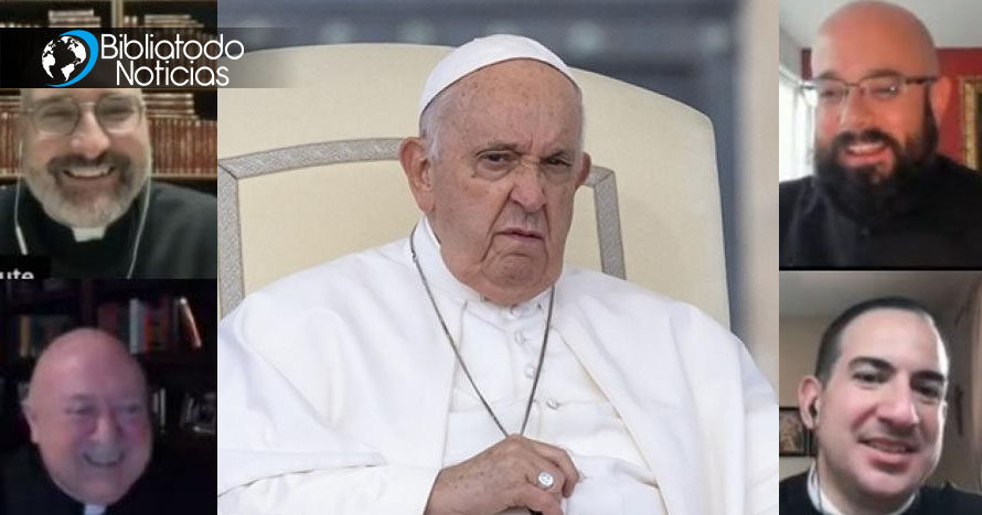 POLÉMICA: Curas se hacen virales por rezar que el papa vaya al cielo cuanto antes POLÉMICA: Curas se hacen virales por rezar que el papa vaya al cielo cuanto antes